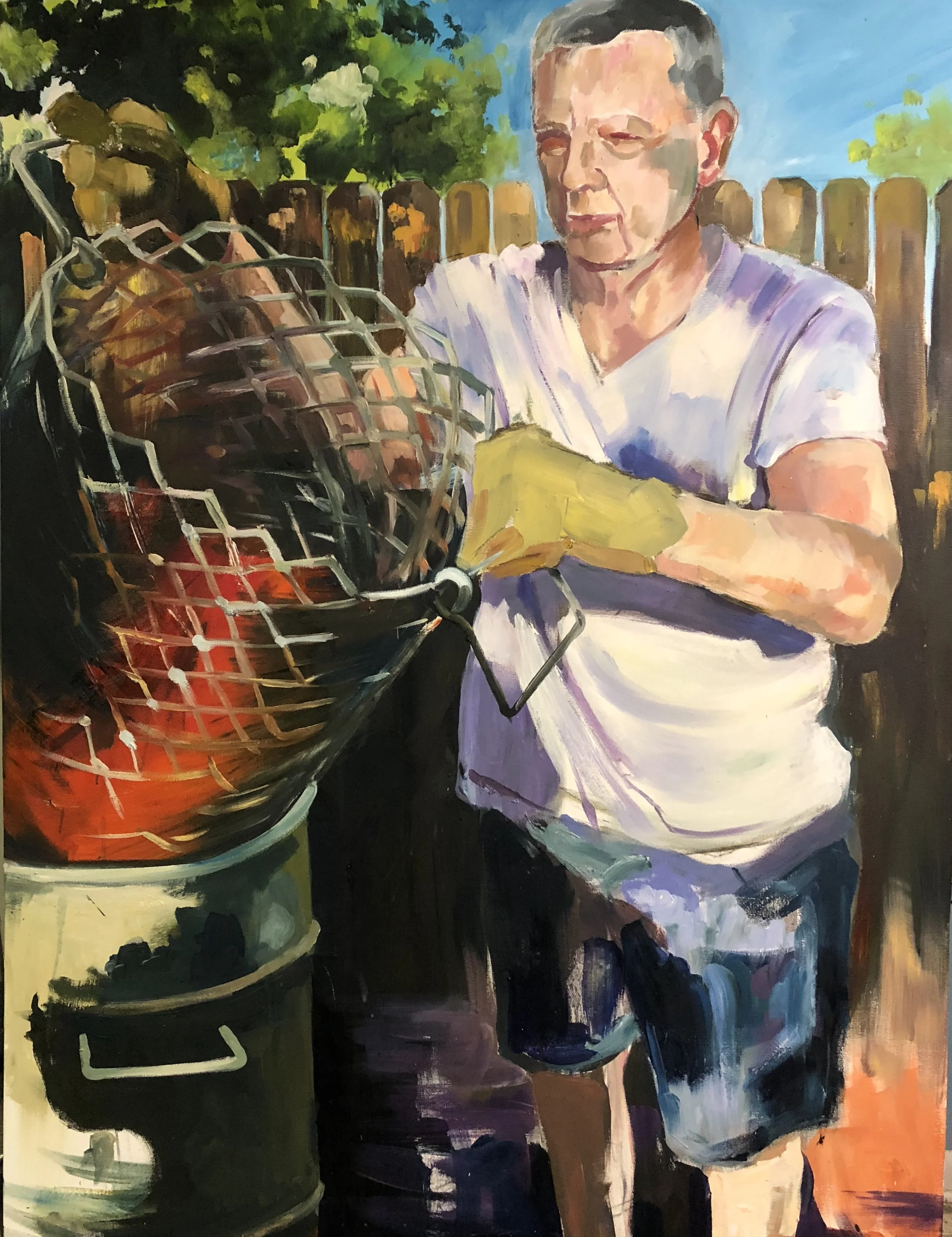 Boiling Crawfish Series 1- 36" x 48" - SOLD