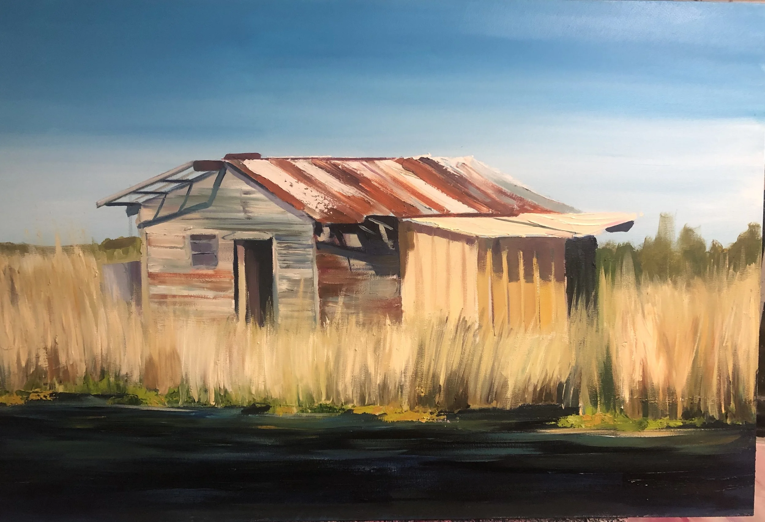 Trapper's Canal Series 2 - 24" x 36" - SOLD