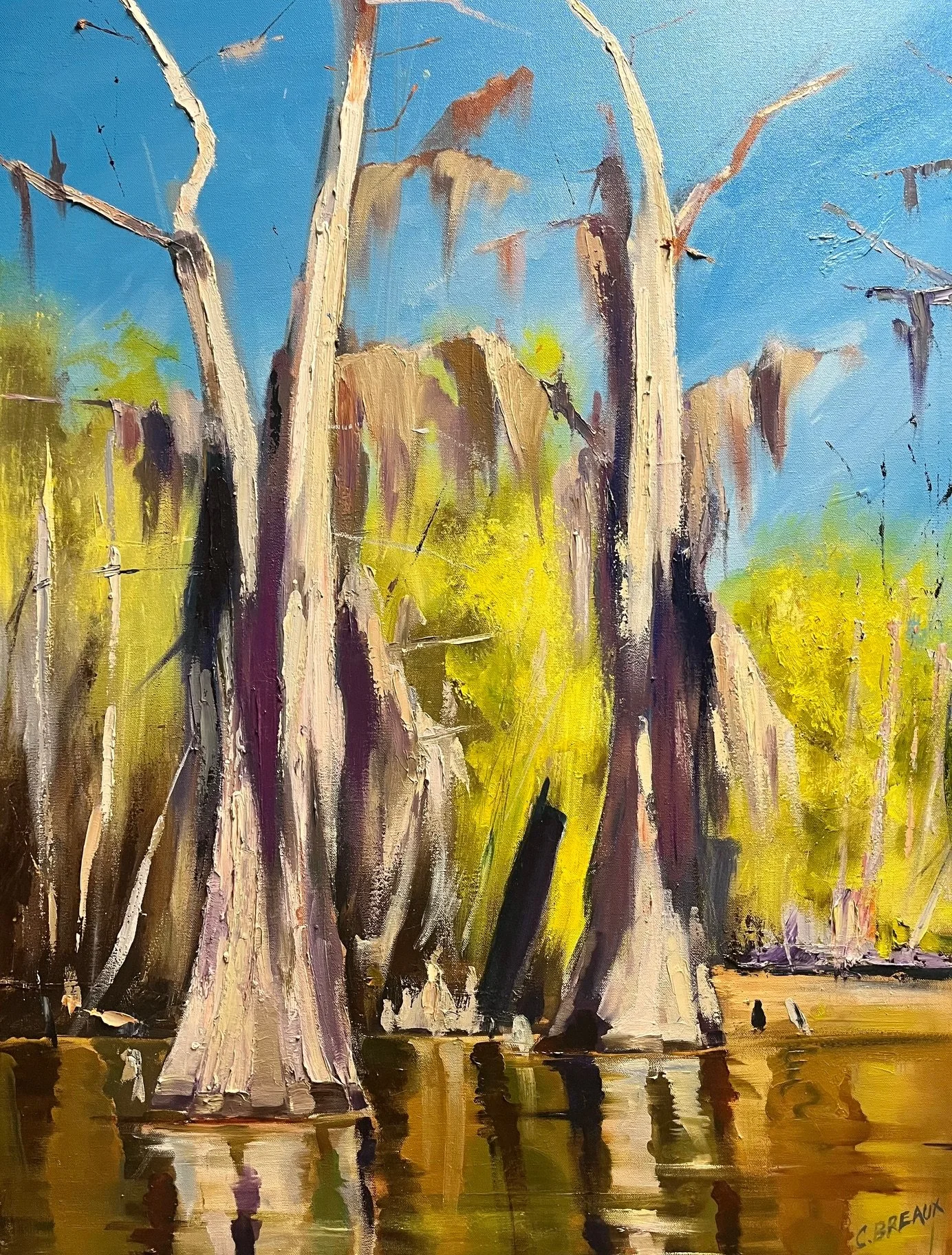 Bayou Cherami Series 4- 30" x 40" - $595