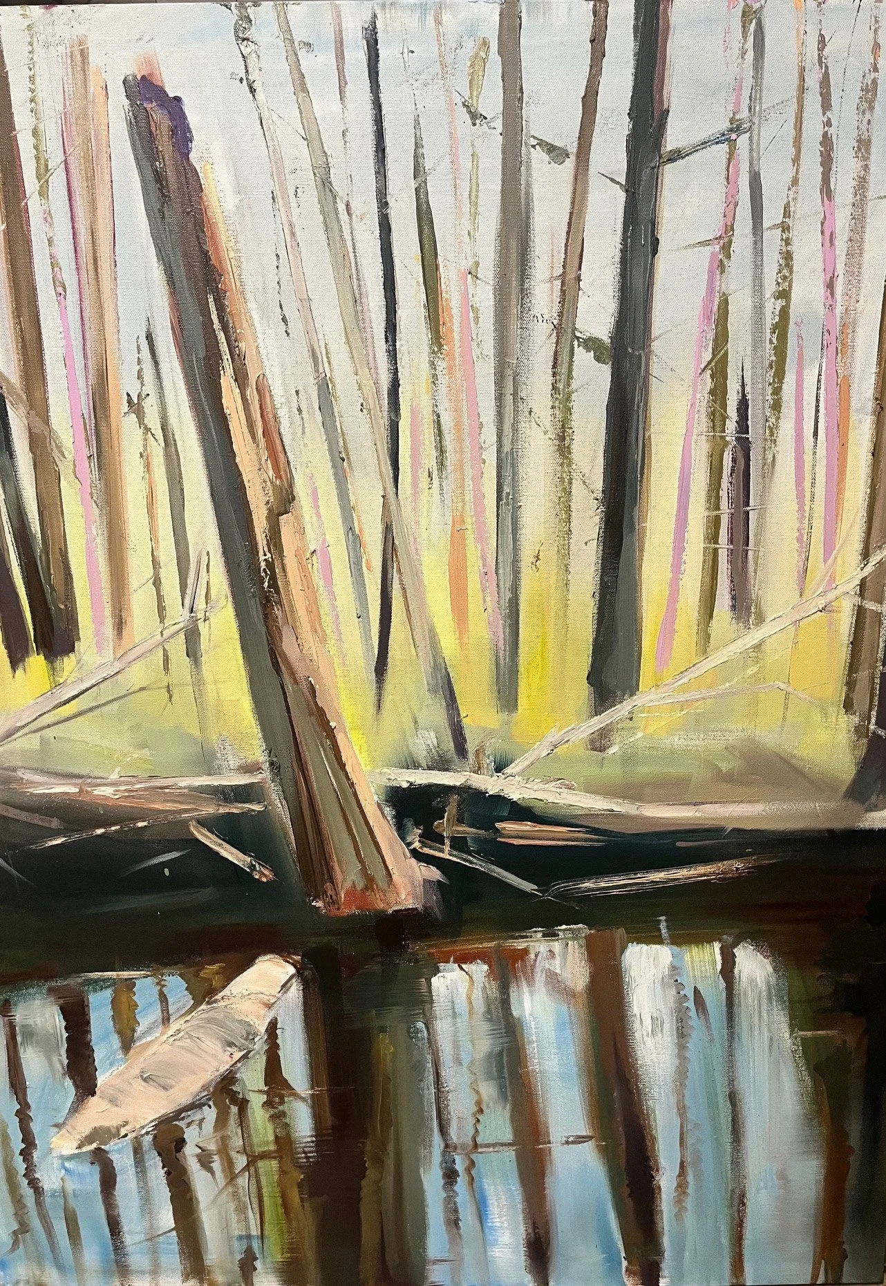 Bear Bayou - 30 in x 40 in, $895