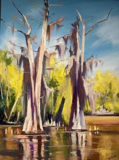 Bayou Cherami Series 6 -36 in x 48 in, $1095