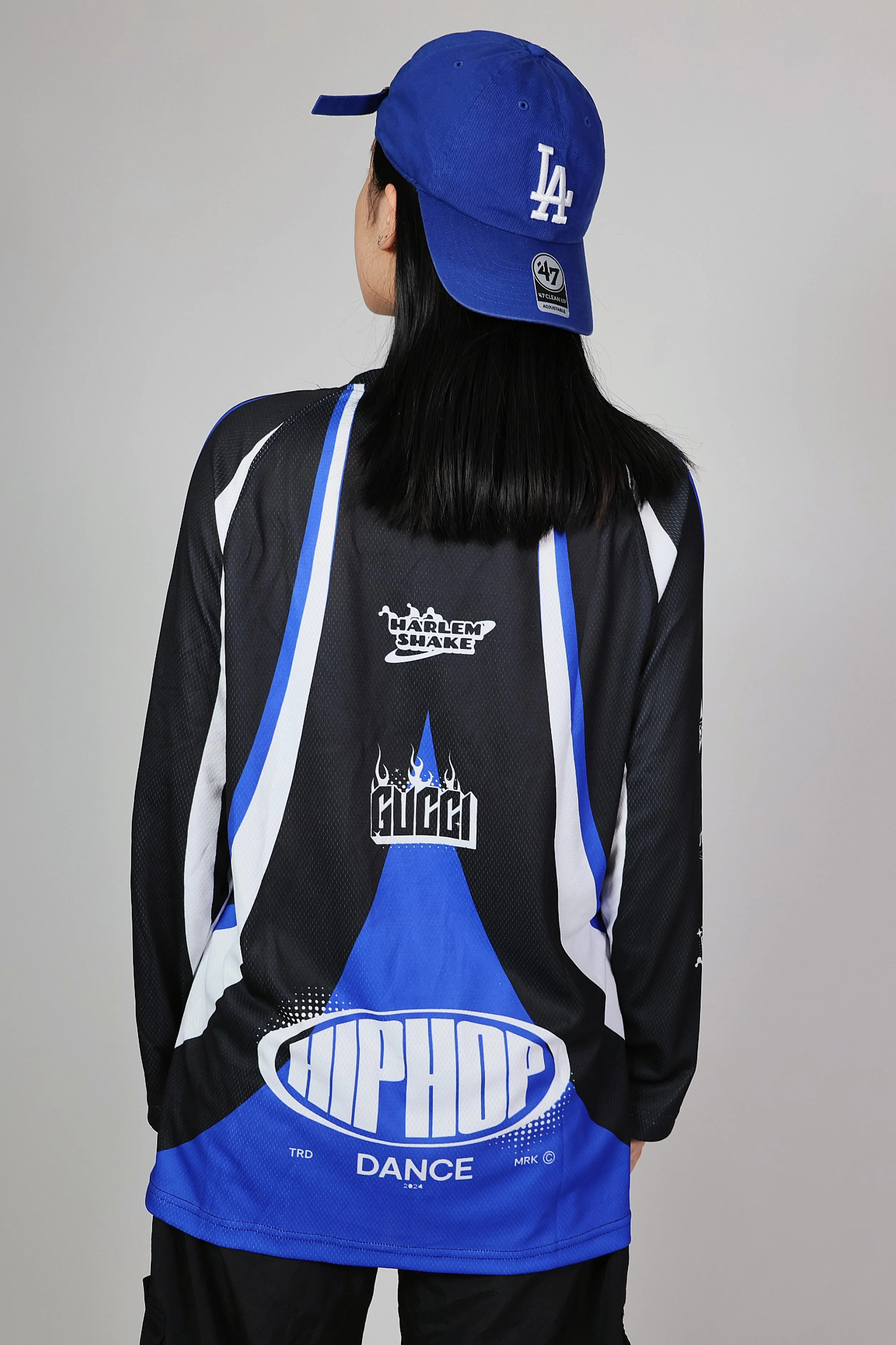 EDS Long Sleeve Mesh Jersey - Black — Enjoy Dance Studio
