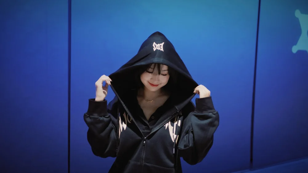 EDS Logo Zip Hoodie - Black — Enjoy Dance Studio