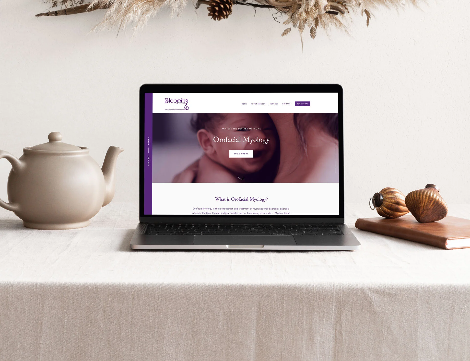 Blooming in Adelaide Orofacial Myology Website