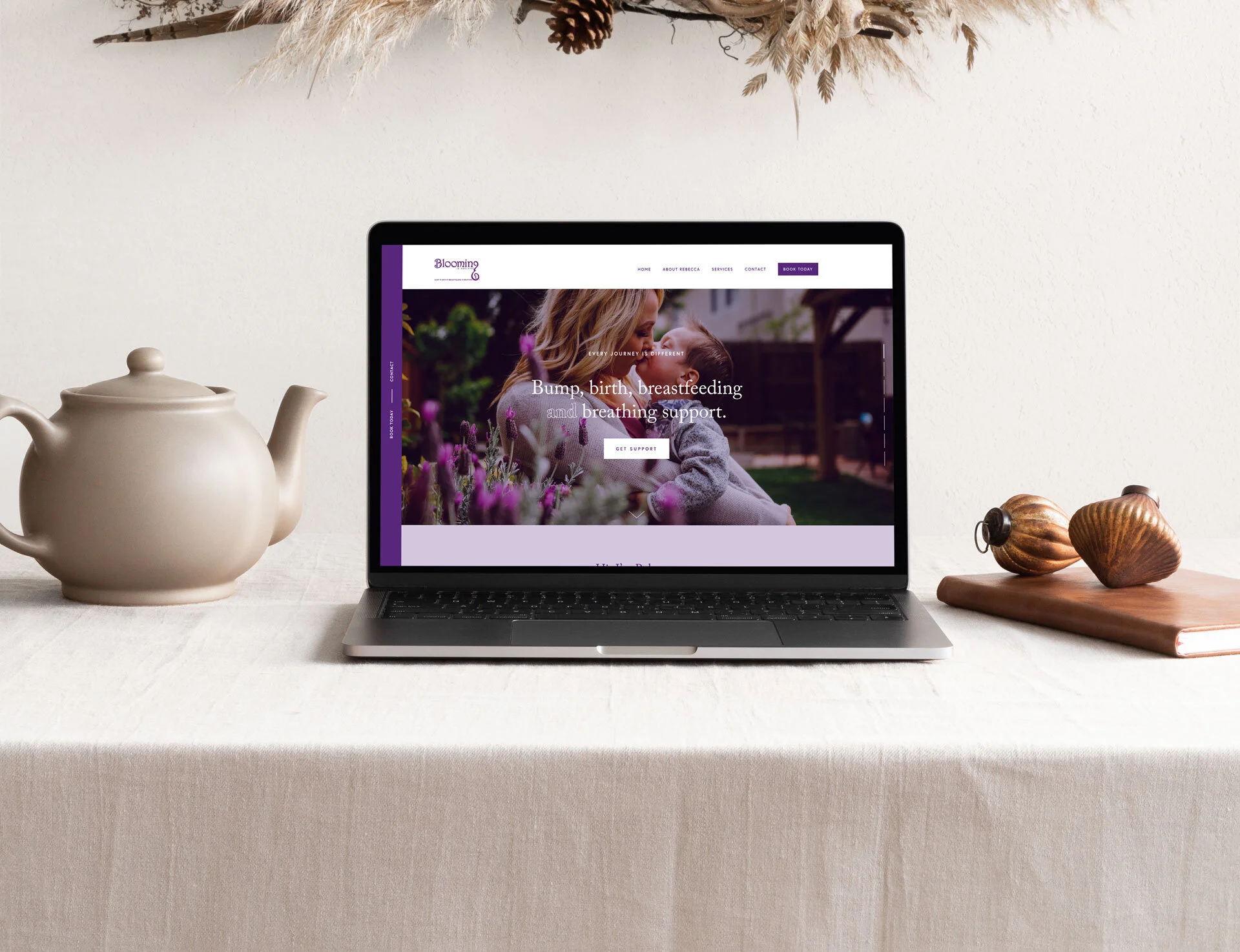 Blooming in Adelaide - Lactation Consultant Website