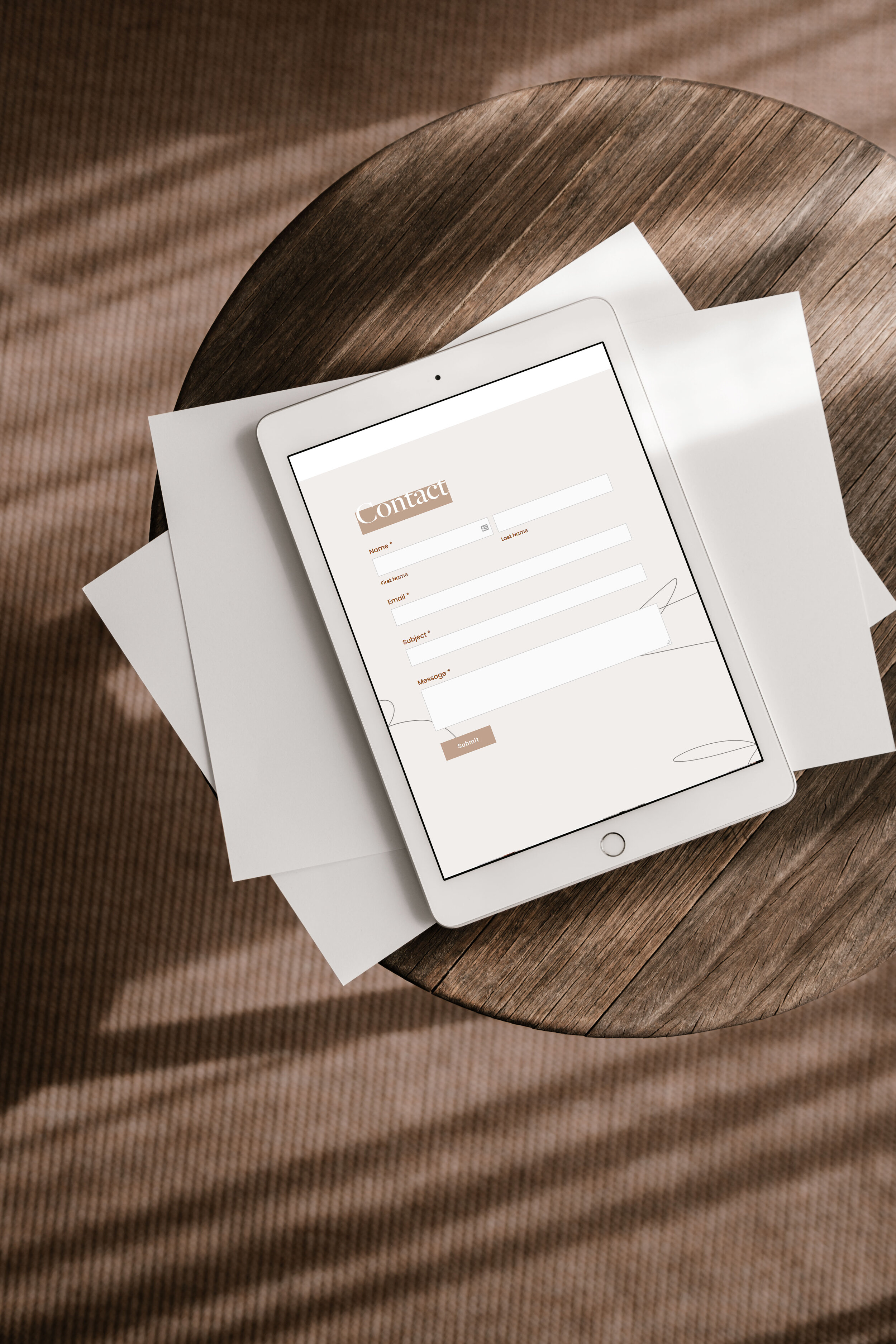 Chinese Medicine TCM Website contact form mobile friendly