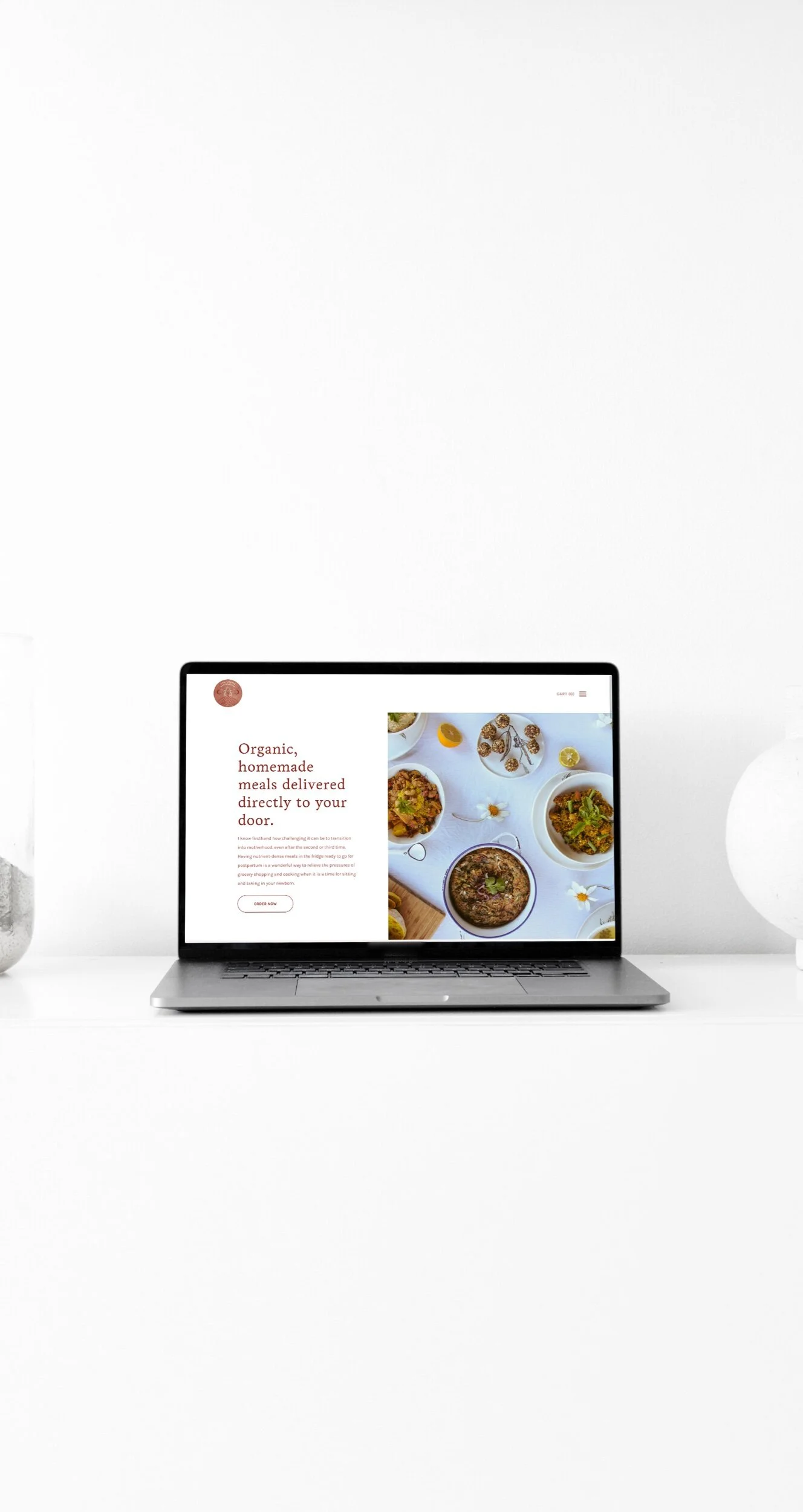 Ten Moons Post Partum Meal Services - Postpartum Cooking Website