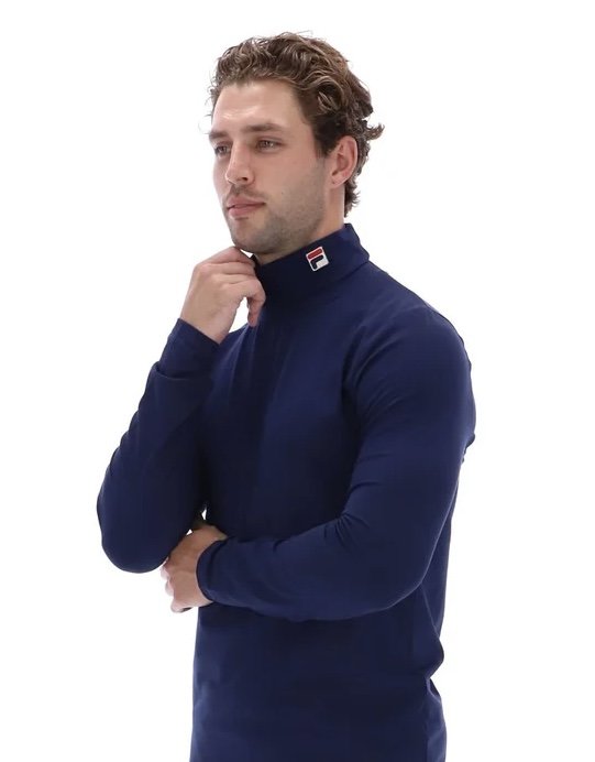 FILA VINTAGE 19th Roll Neck- NAVY