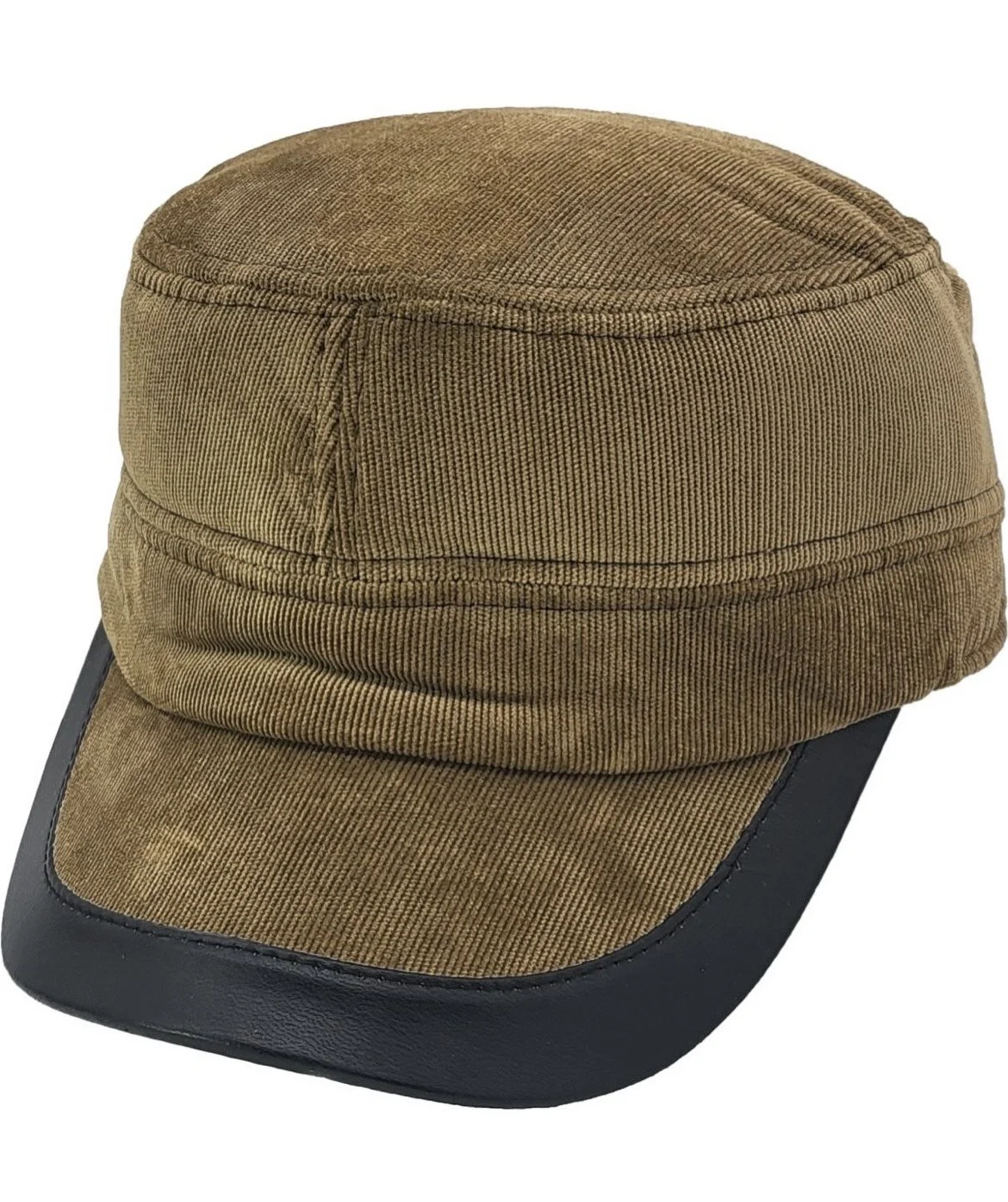 "ED" Corduroy Trapper Hat- CAMEL