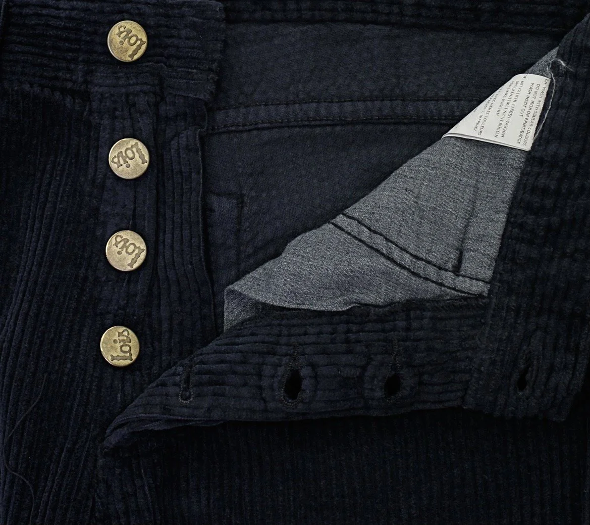 Lois 'New Dallas' Jumbo Cord Navy 
