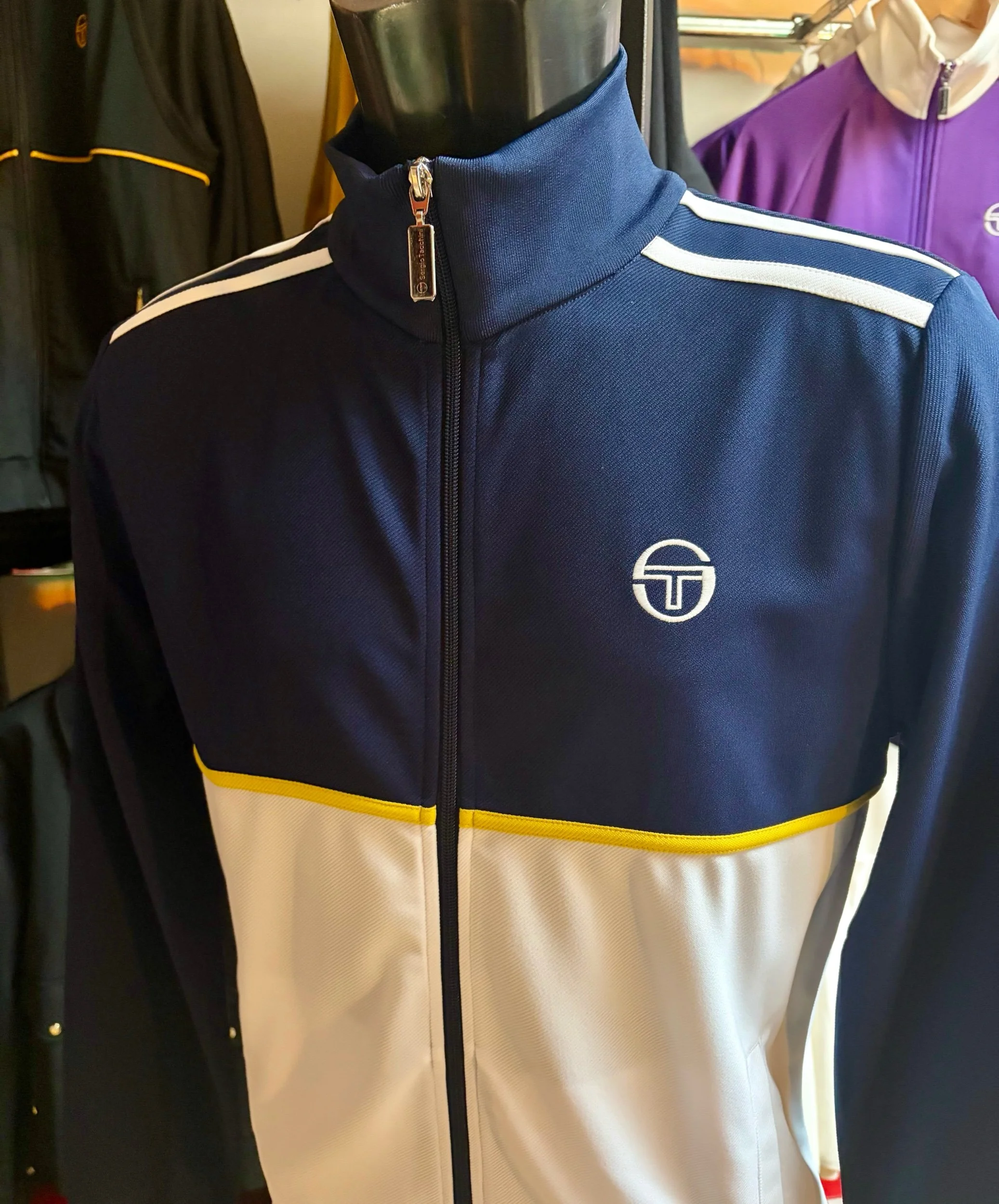 SERGIO TACCHINI "Locchi" Tracktop- NAVY