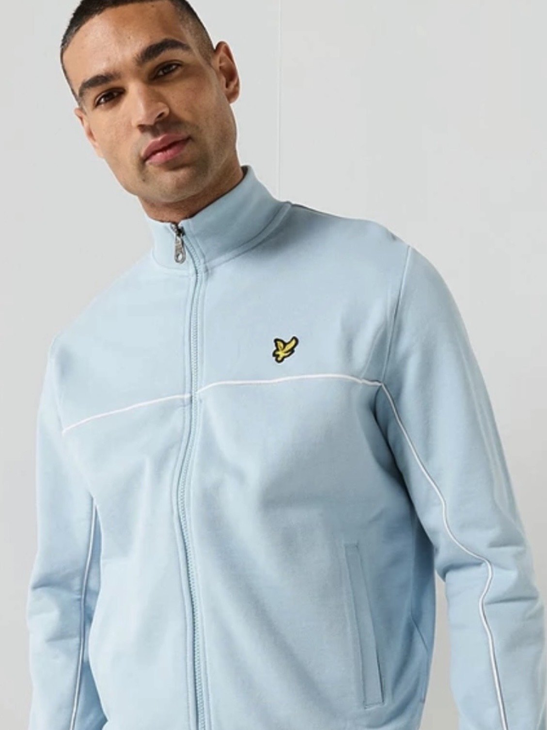 LYLE & SCOTT Premium Tracktop - SKY BLUE