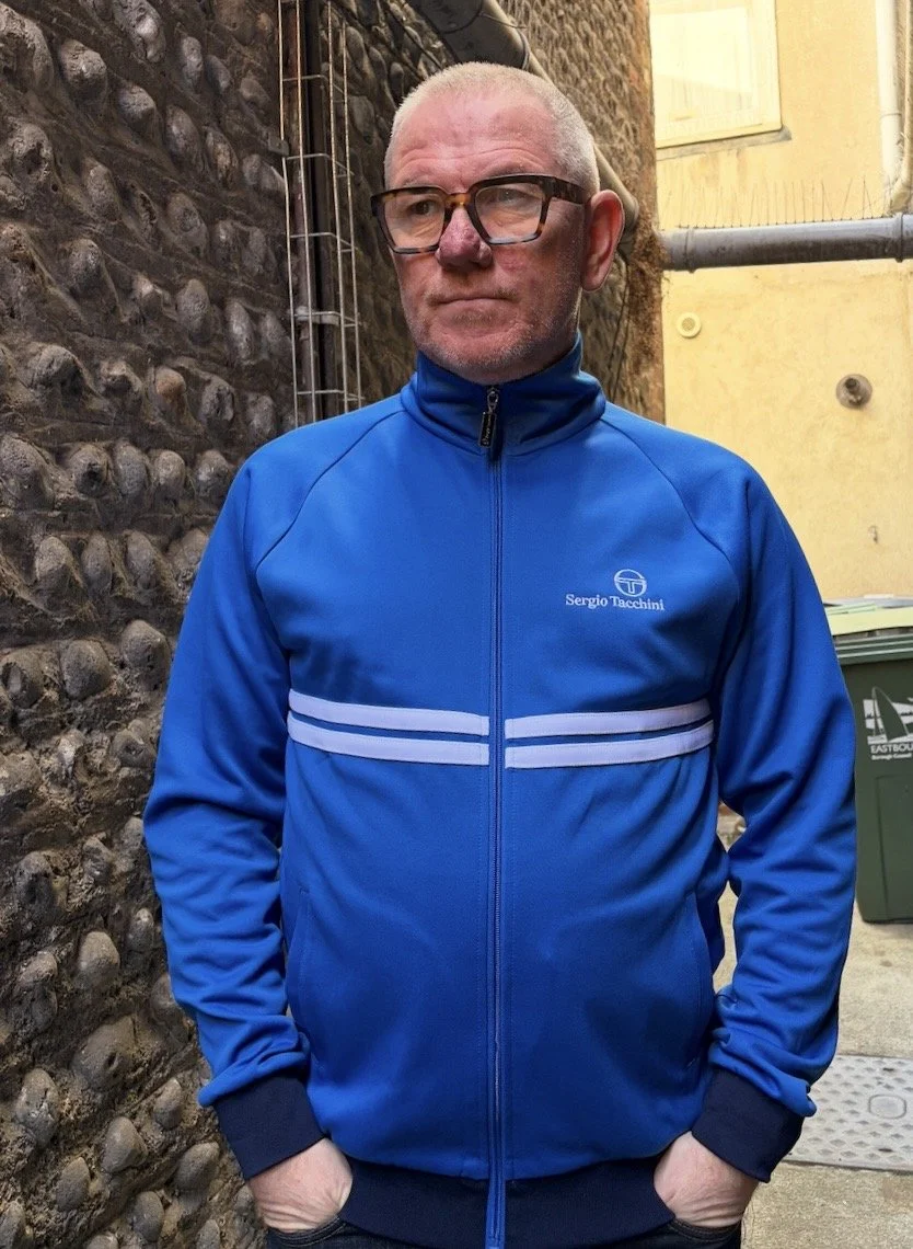 SERGIO TACCHINI "Dallas" Tracktop- ROYAL BLUE