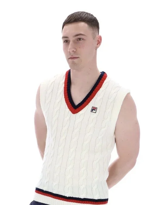 FILA VINTAGE Premium Retro TankTop- EGRET
