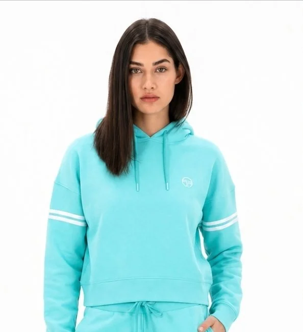 SERGIO TACCHINI Sweat Fabric Tracksuit- POOL BLUE