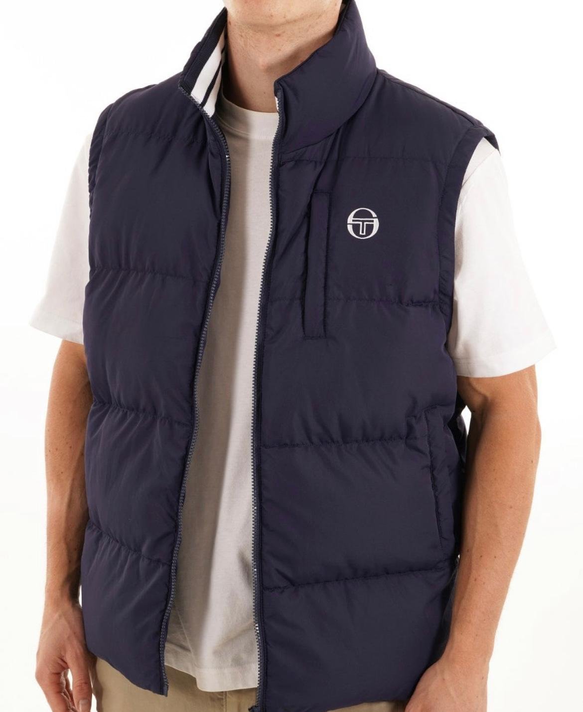 SERGIO TACCHINI "Court" Bodywarmer-NAVY