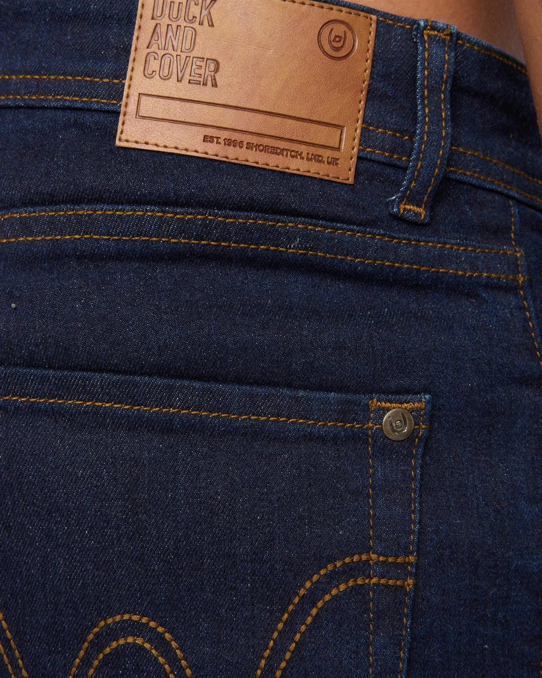 DUCK & COVER Straight-Fit "Arcadian" Jeans- RAW