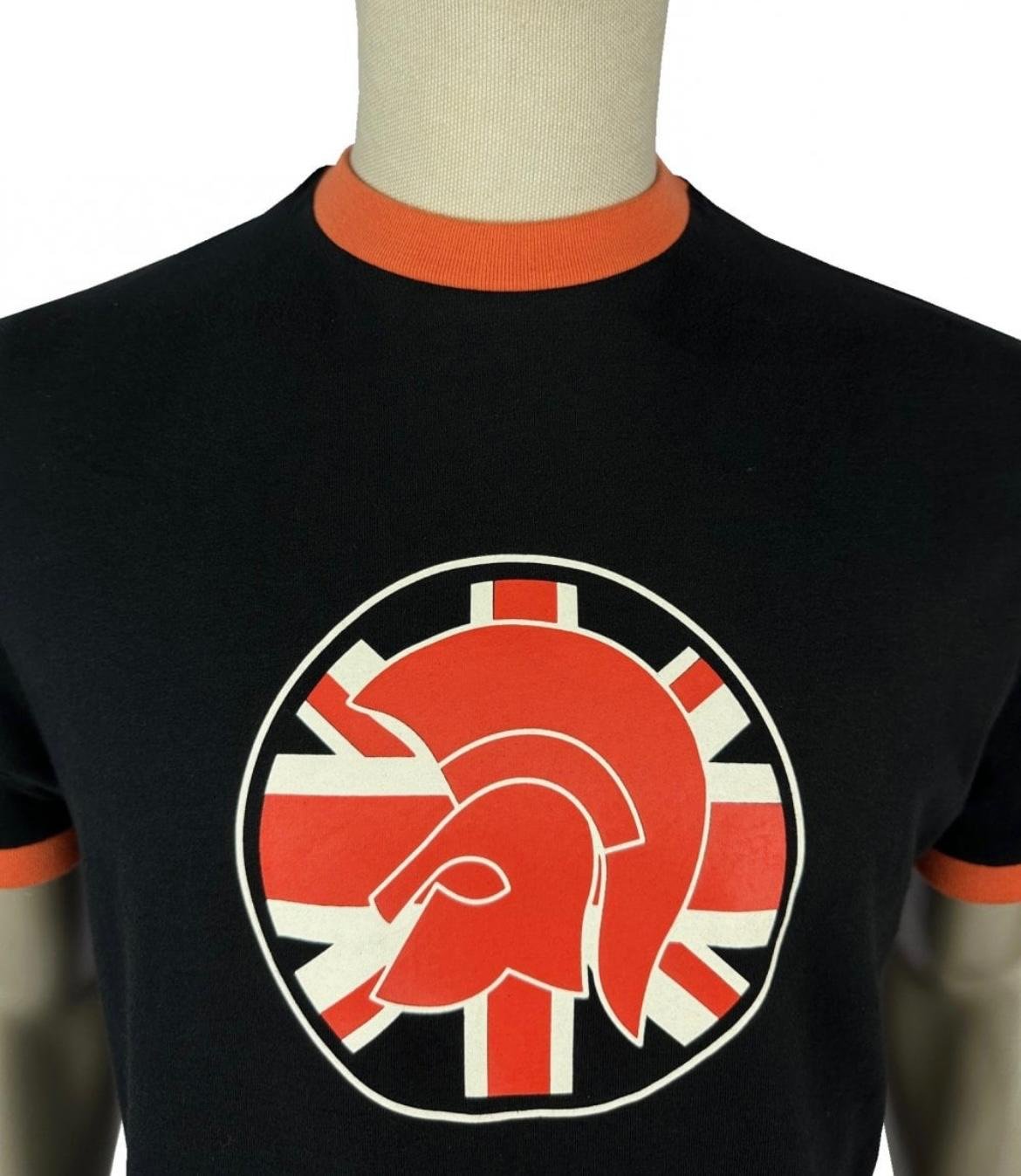 TROJAN "Union Jack" Crew Neck Tee-TROJAN