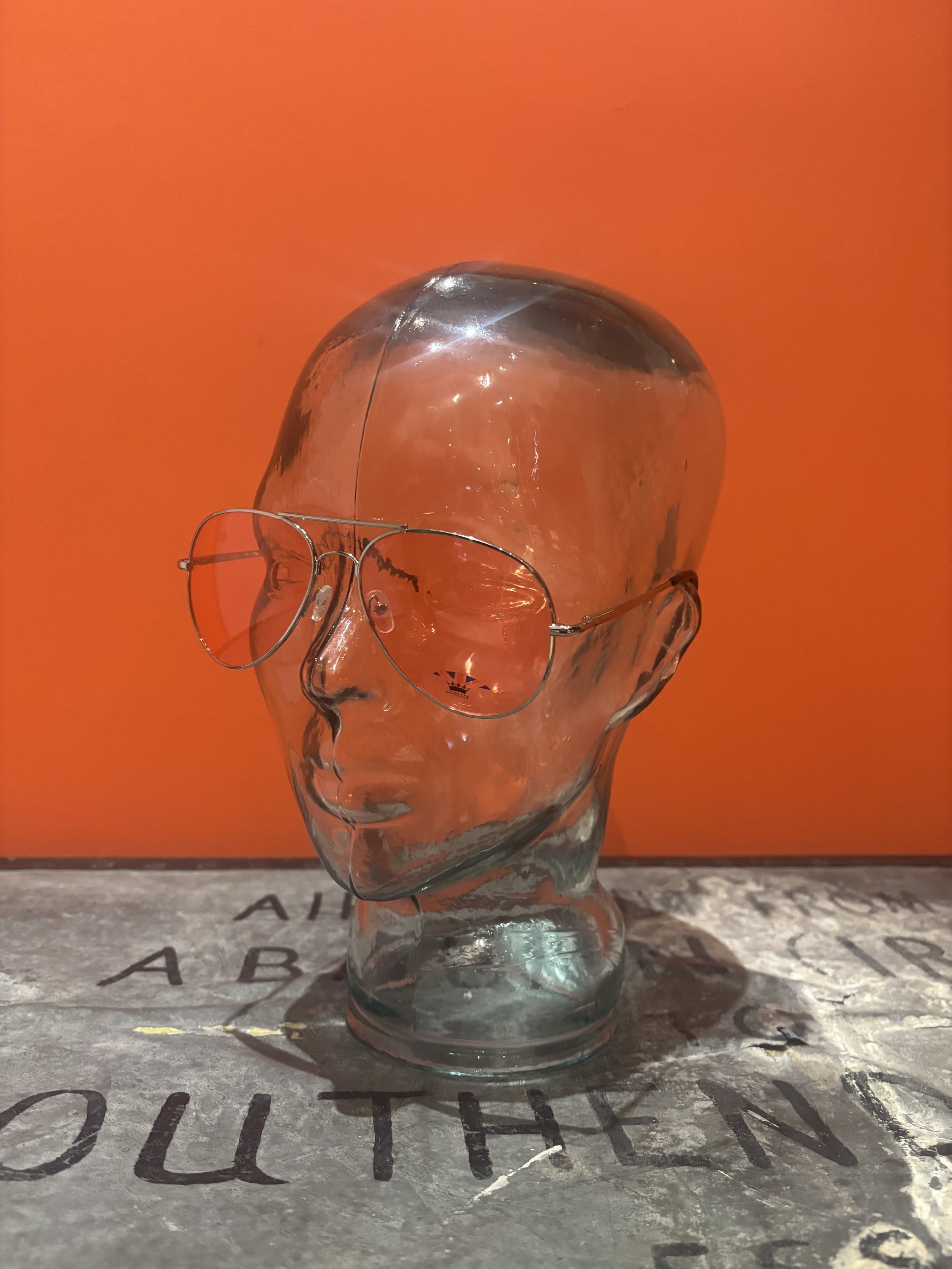 ARCADE SHADES "Jen" Aviator Sunglasses- PINK