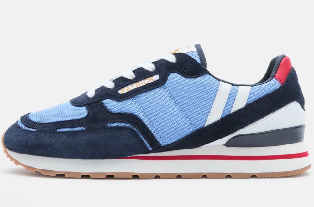 PATRICK "Bronby" Premium Running Shoes-NAVY/SKY