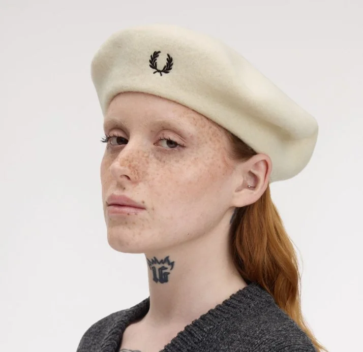 FRED PERRY Beret- ECRU