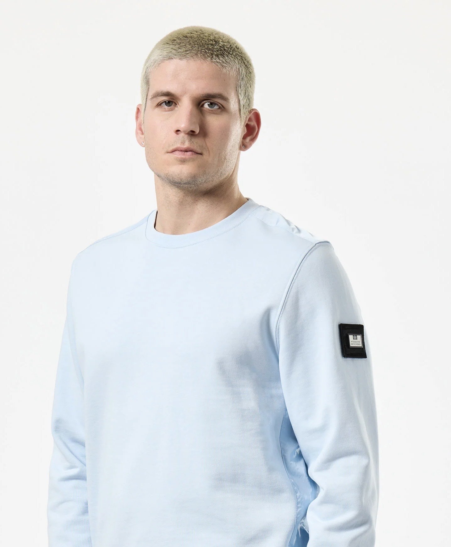 SIZE XL ONLY-WEEKEND OFFENDER "F-Bomb" Logo Sweat- OCEAN WAVE