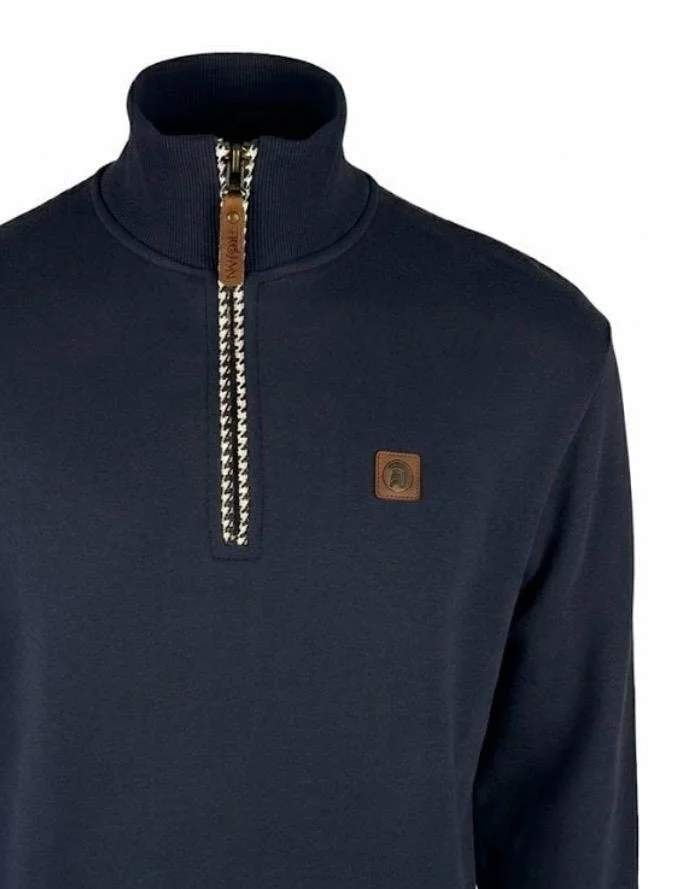 TROJAN Premium 1/4 Zip Sweatshirt