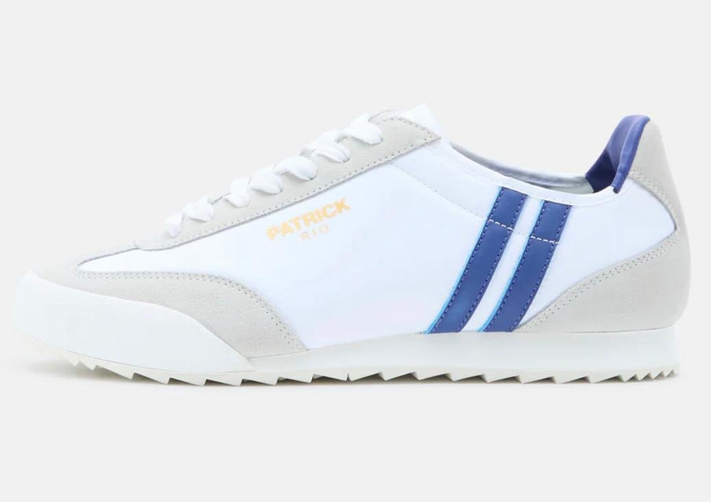 PATRICK "Rio" Premium Trainer-WHITE/BLUE