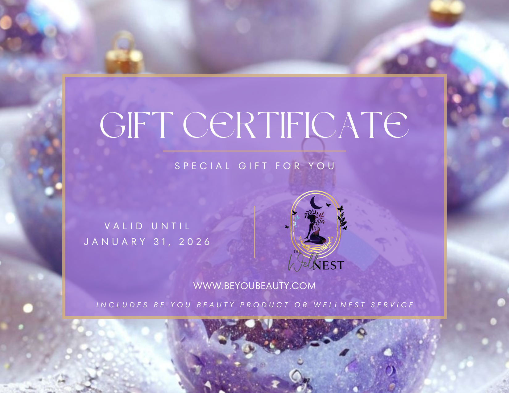 Beige Gold Dark Elegant Gift Certificate Gift Voucher (4).png