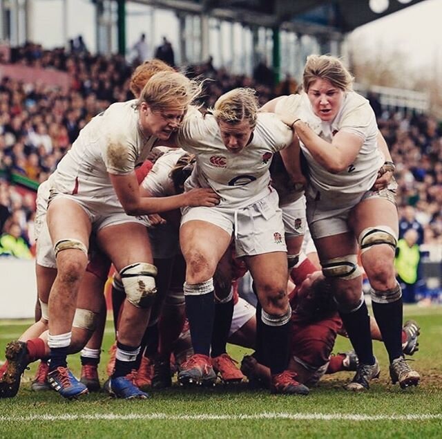 Girl power 💥 don&rsquo;t try and stop us! 👊🏻#wrugby #rugby #womeninsport #sport #women #stoop #englandrugby #wales #england #girlpower #women #sport