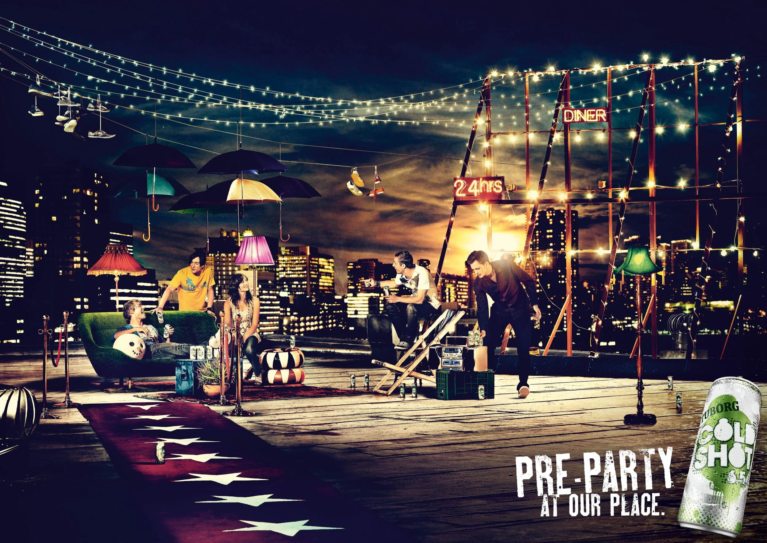 Client: Tuborg // Agency: McCann Copenhagen // Photography by Jes Larsen (Territorium)