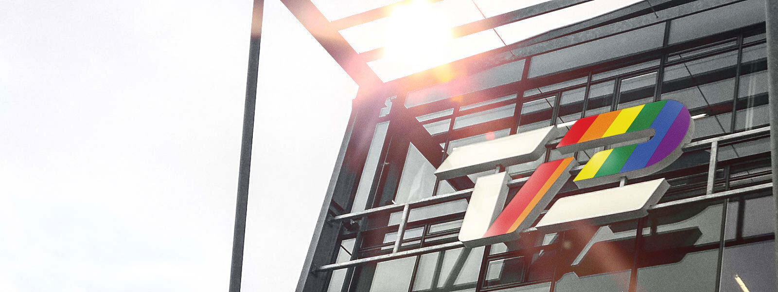  The logo was presented at the Pride Parade to positive feedback and was exposed to more than 40,000 festival goers. It is seen as a reassertion of TV 2s core principles. 