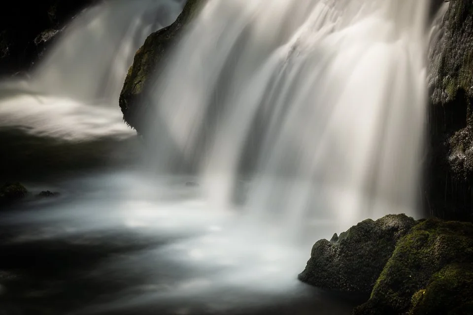 Light on the falls