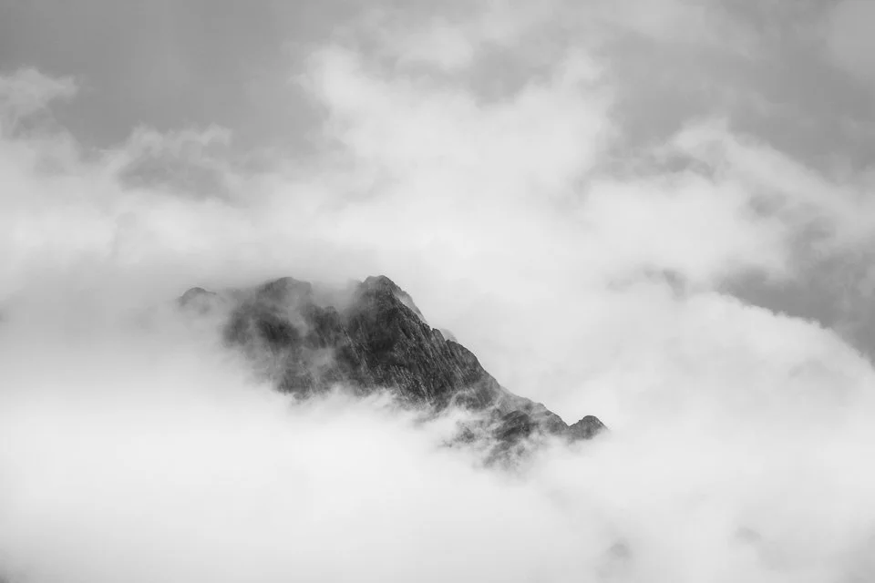 Fleeting mountain peaks (Austria)