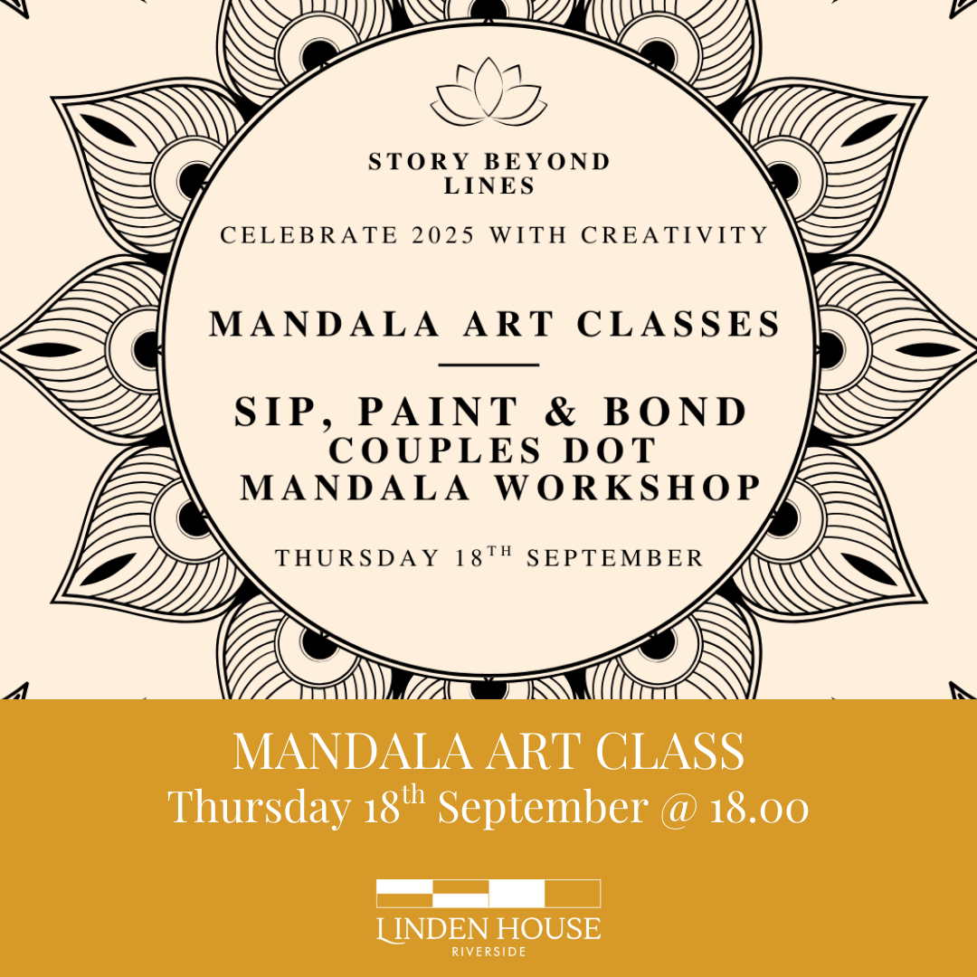MANDALA | Sip, Paint & Bond. A Couples Dot Mandala Workshop
