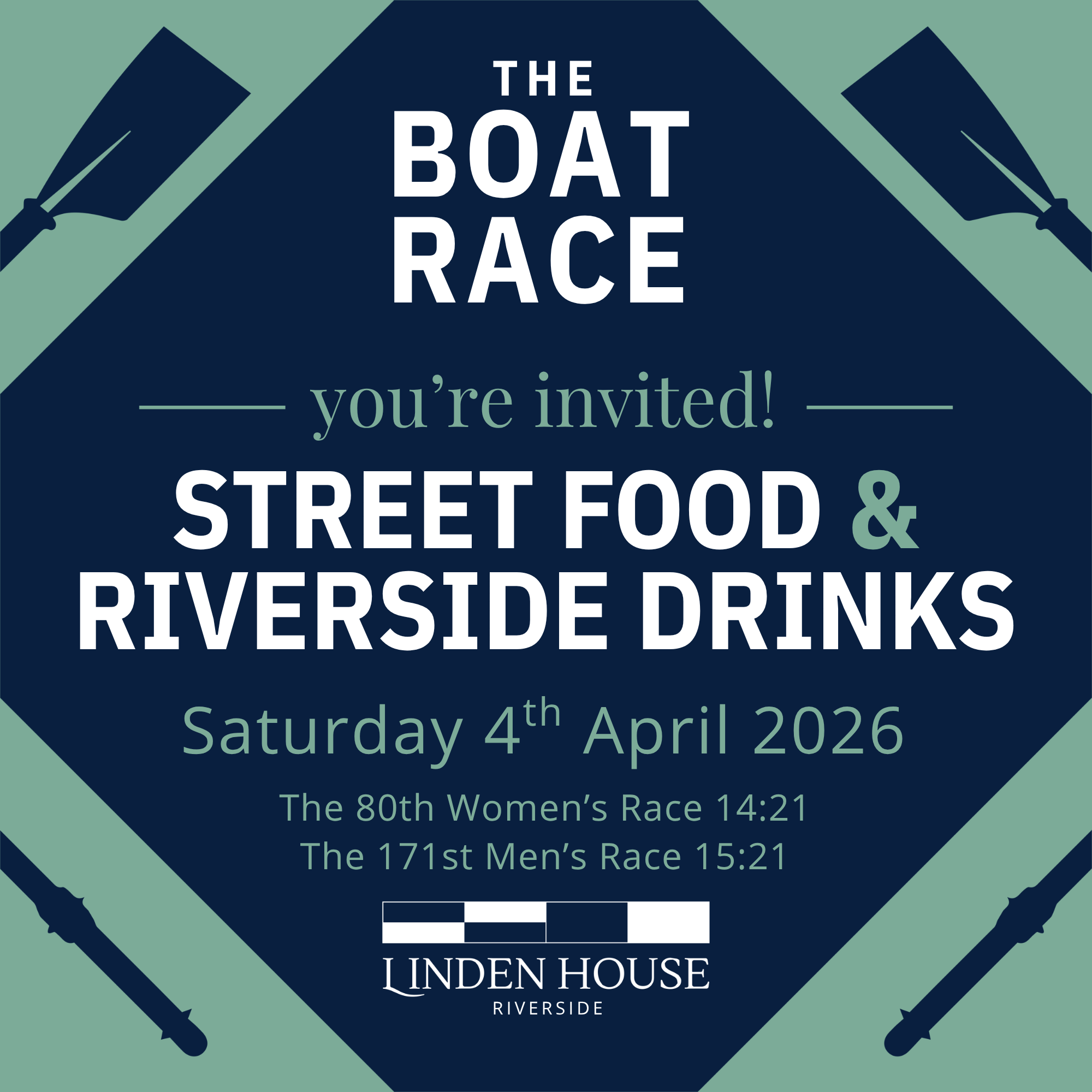 Boat Race Day at Linden House Riverside