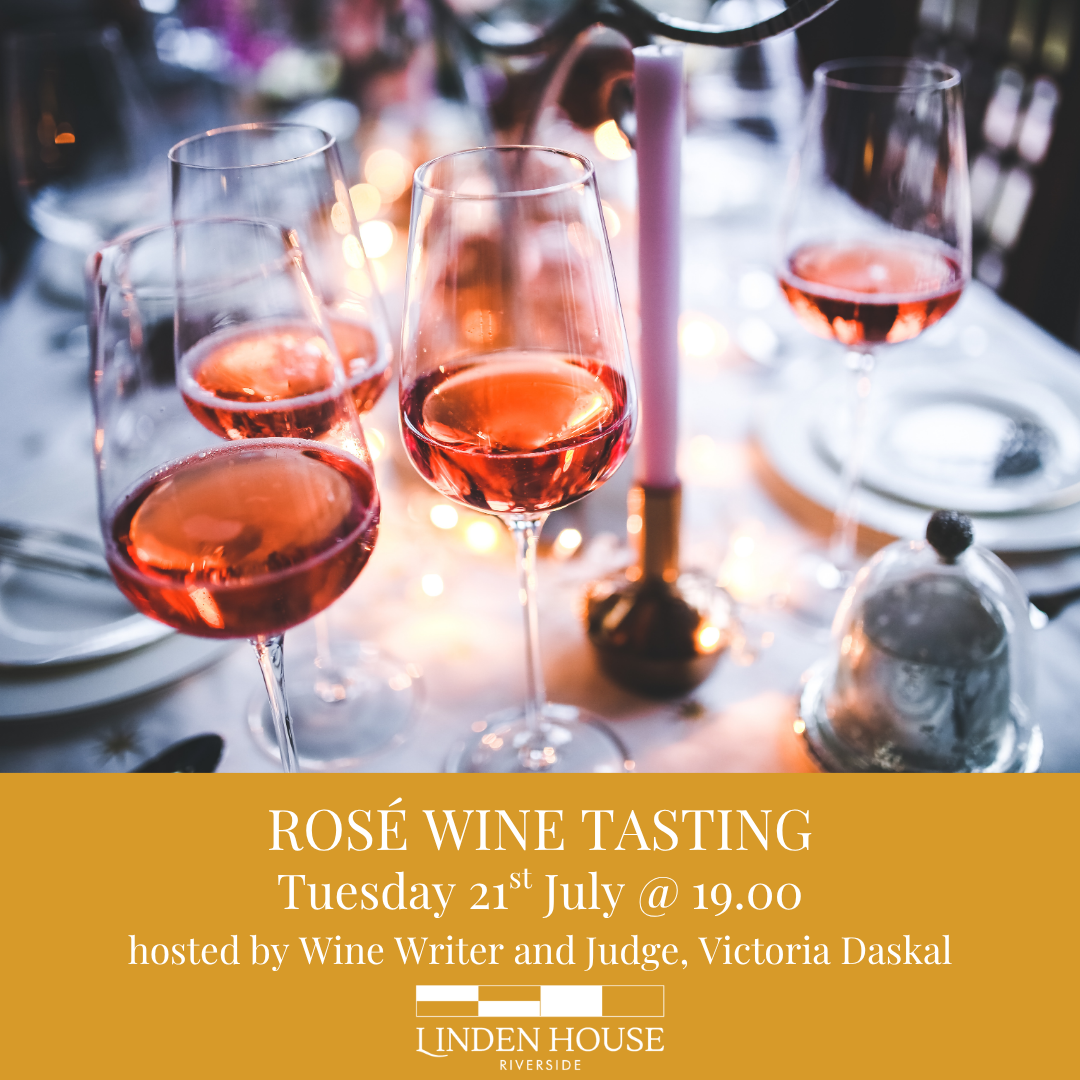 Rosé Wine Tasting hosted by Wine Writer and Judge, Victoria Daskal