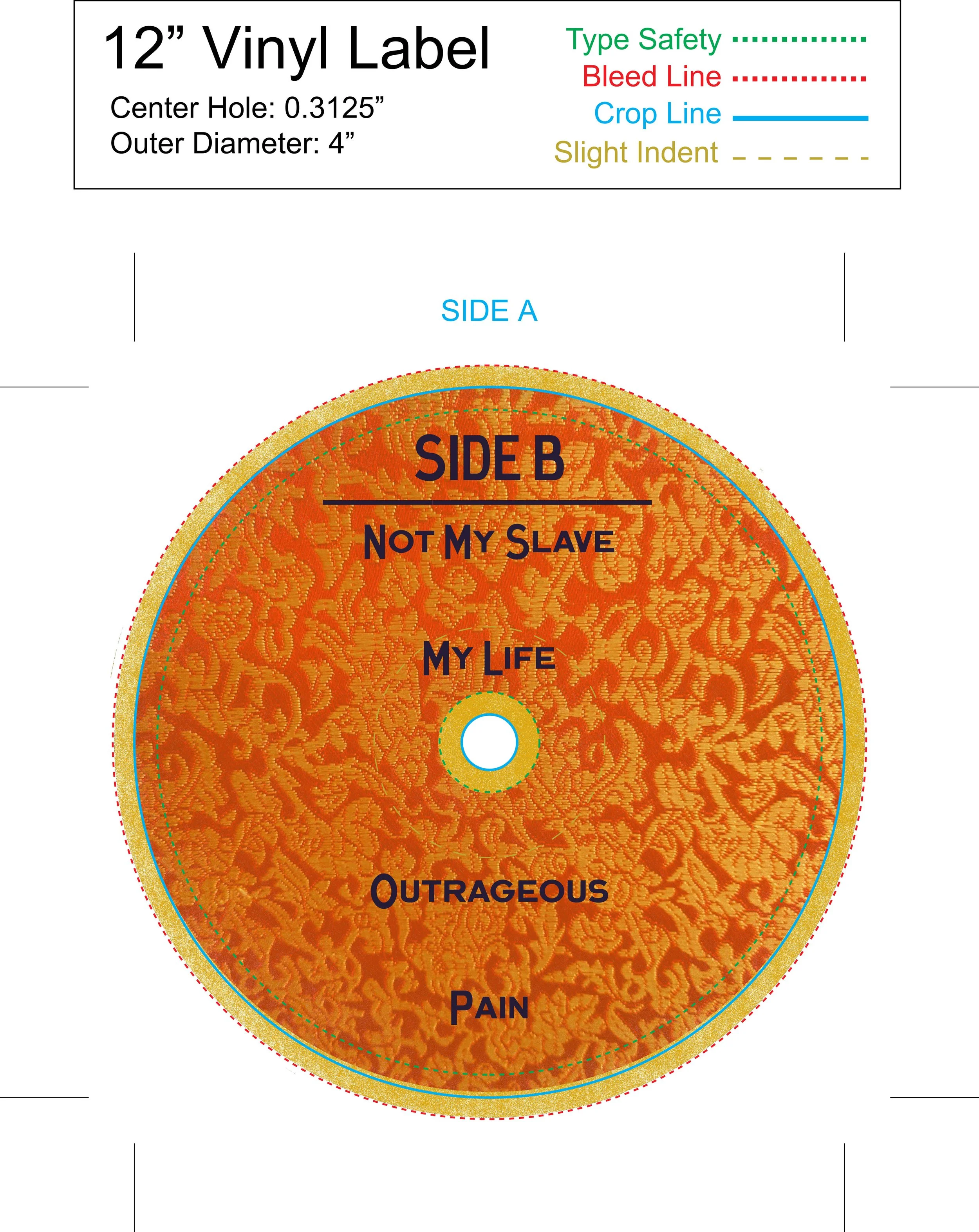 Vinyl Label Side B
