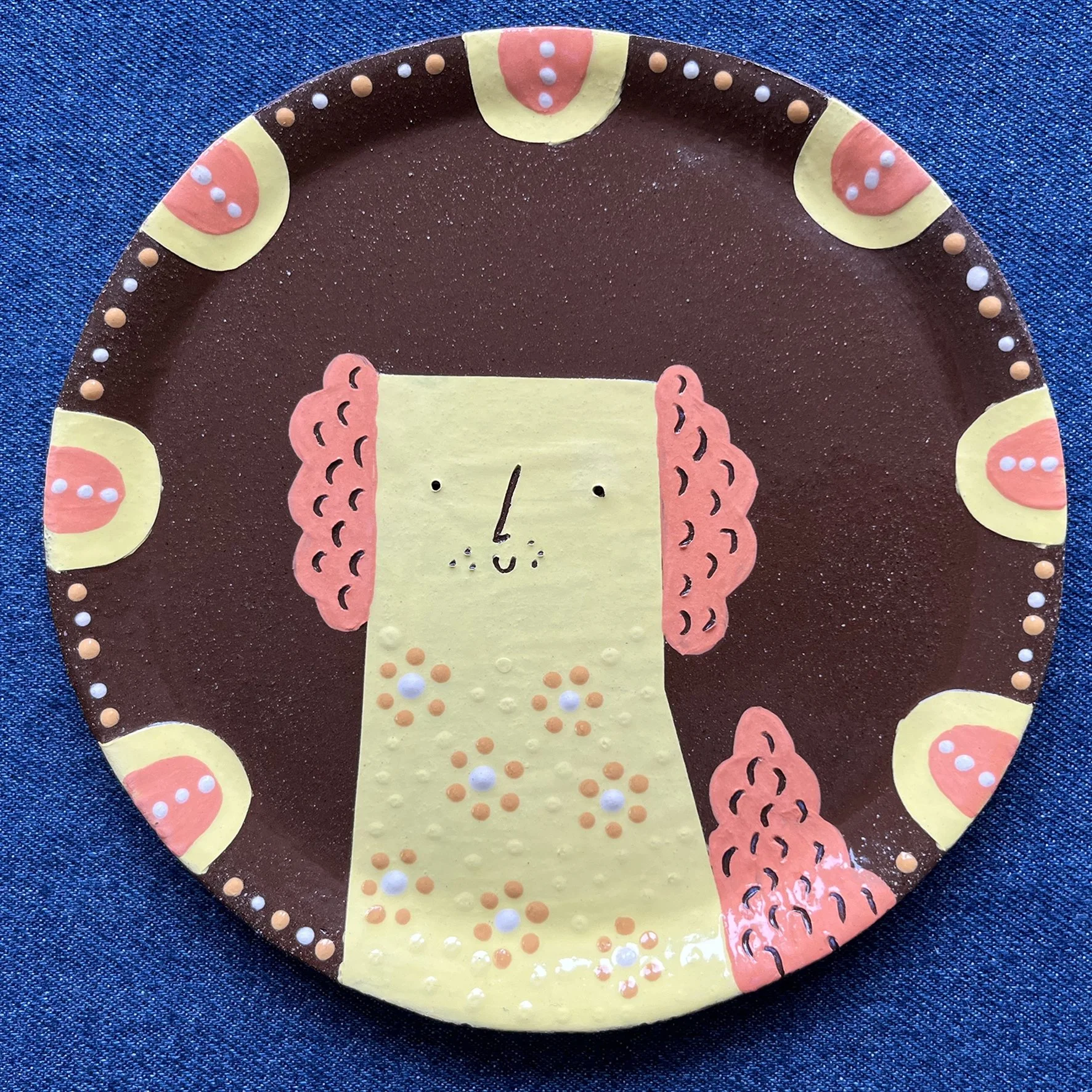 Wally Dog Plate 