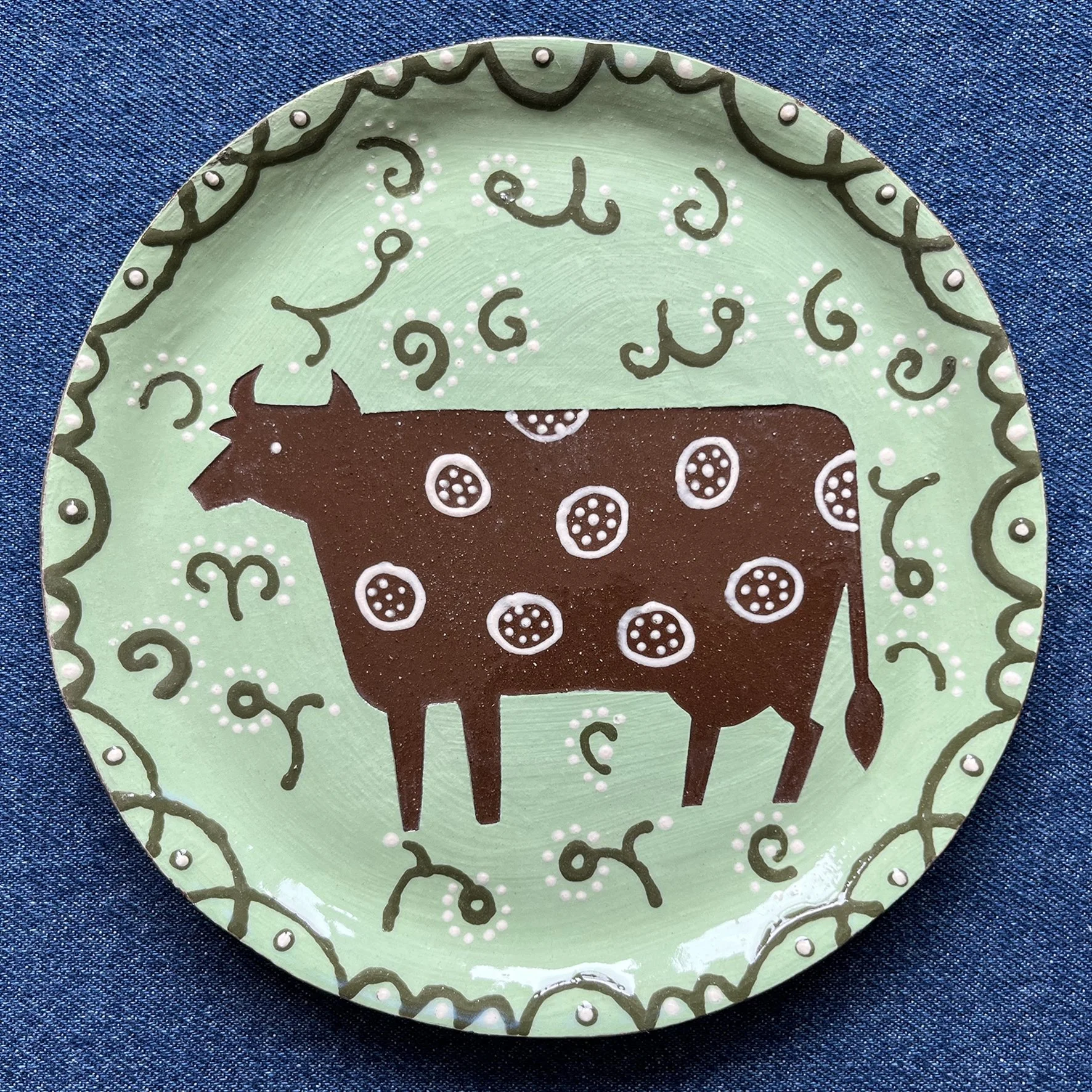Cow Plate 