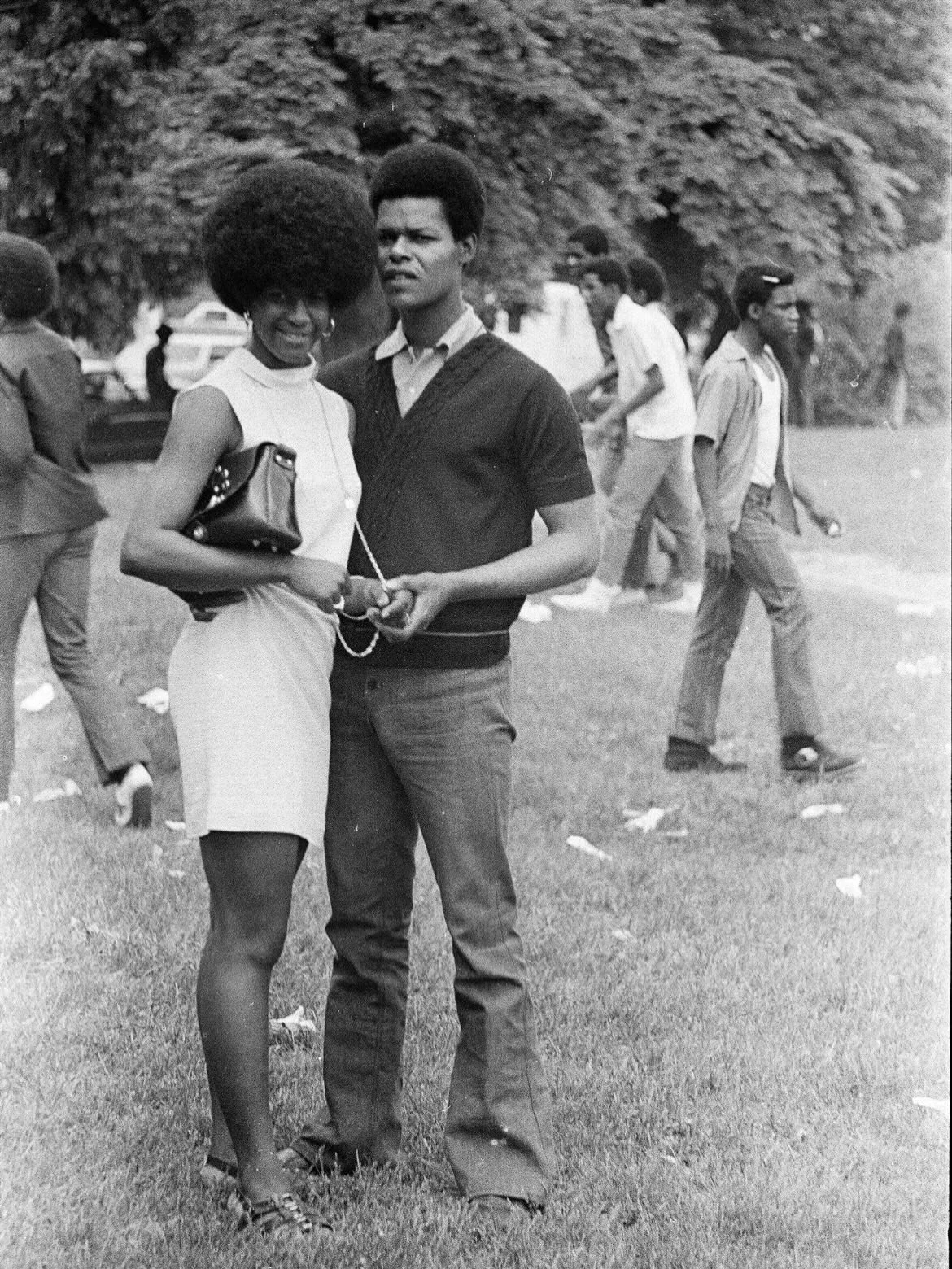 #tbt

@franklinparkohio 

Repost from @blackarchives.co
&bull;
Franklin Park in Columbus, Ohio (undated). Photographs by Steve Harrison via the Columbus Monthly