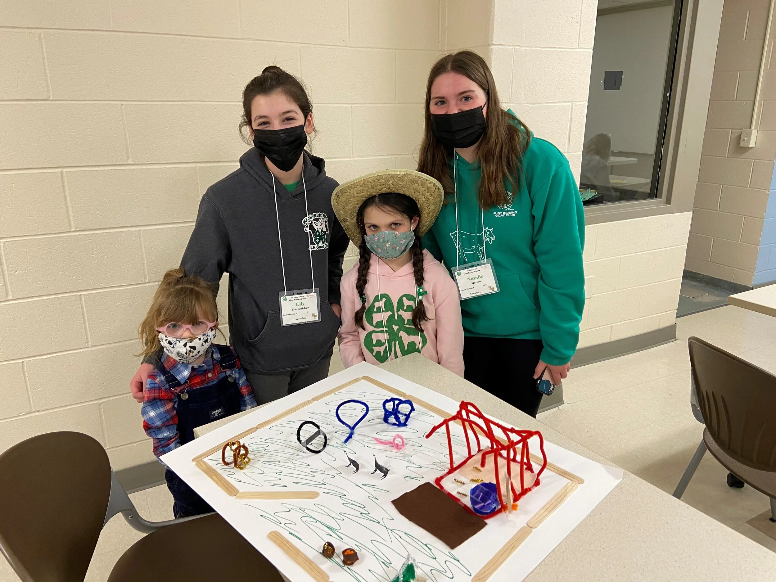 Somerset County Places in 2022 NJ 4-H Goat Extravaganza