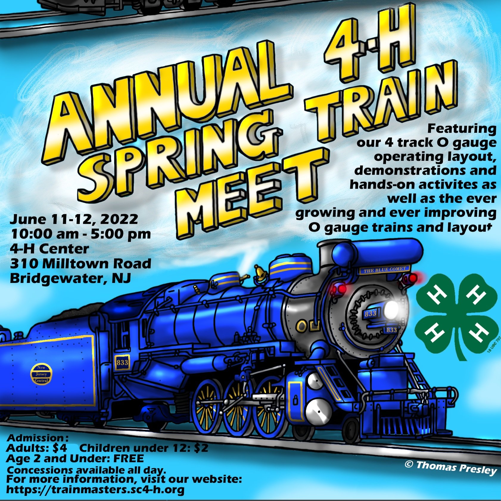 Somerset County 4-H TrainMasters Spring Train Show