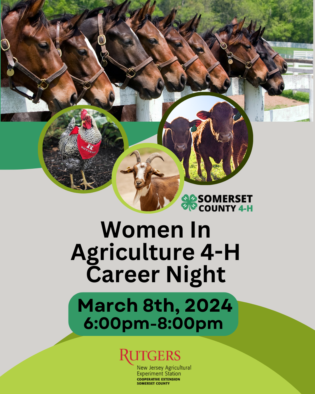 Women in Agriculture 4-H Career Night