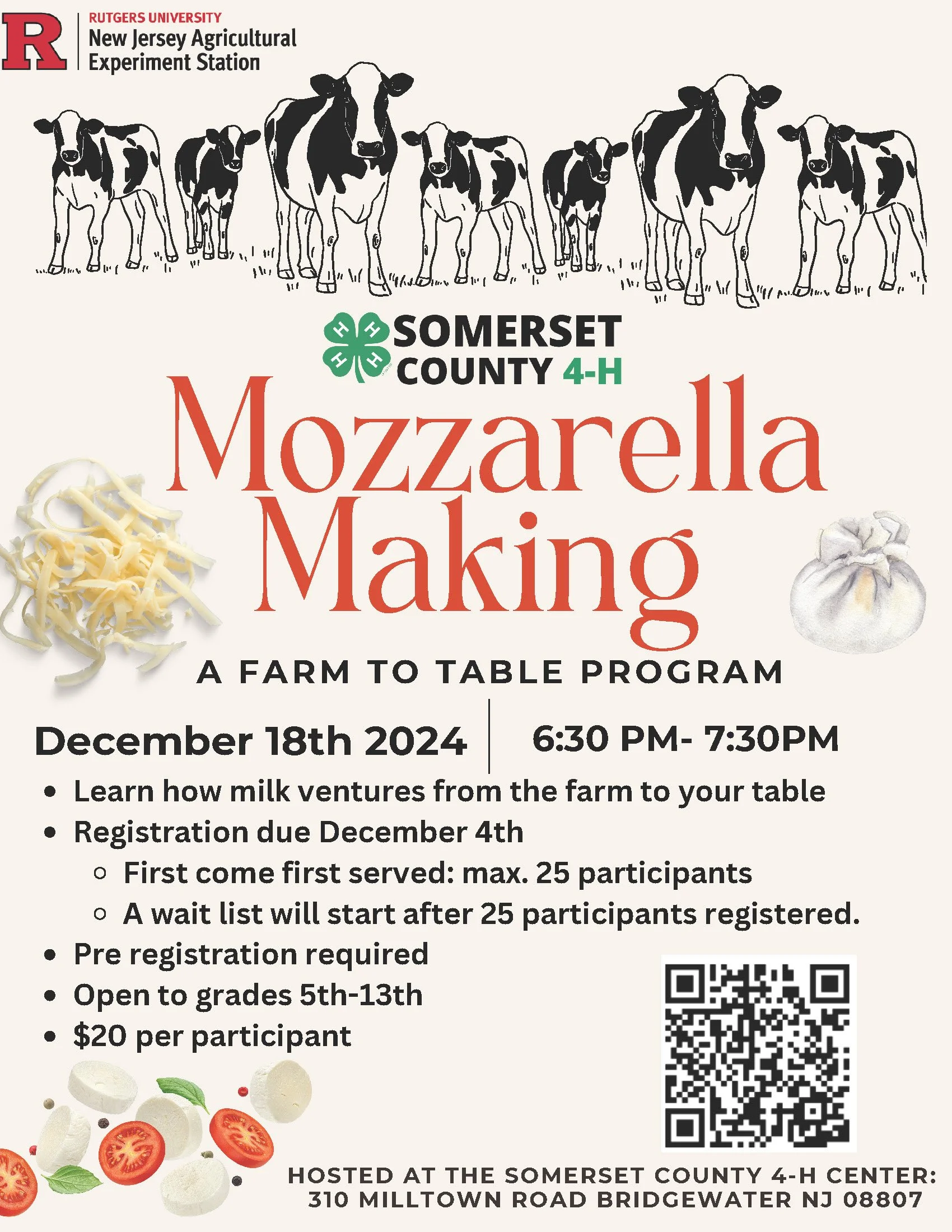 Mozzarella Making - A Farm to Table Program