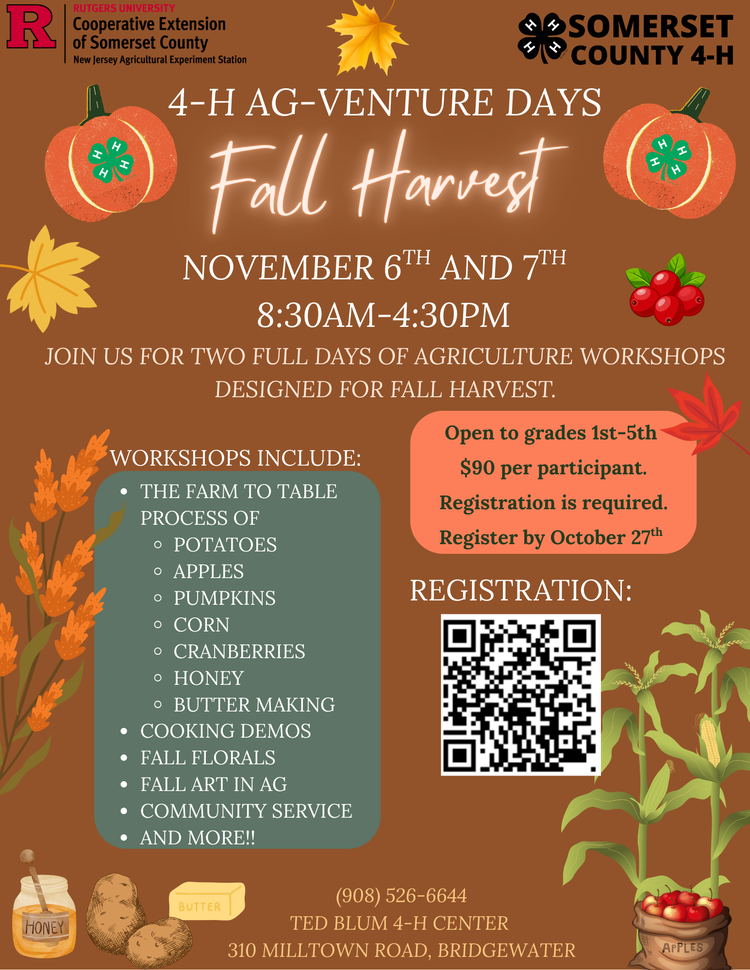 4-H Ag-Venture Days: Fall Harvest