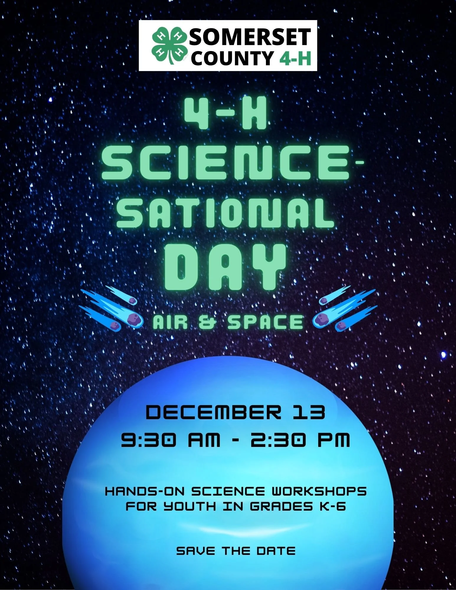4-H Science-sational Day