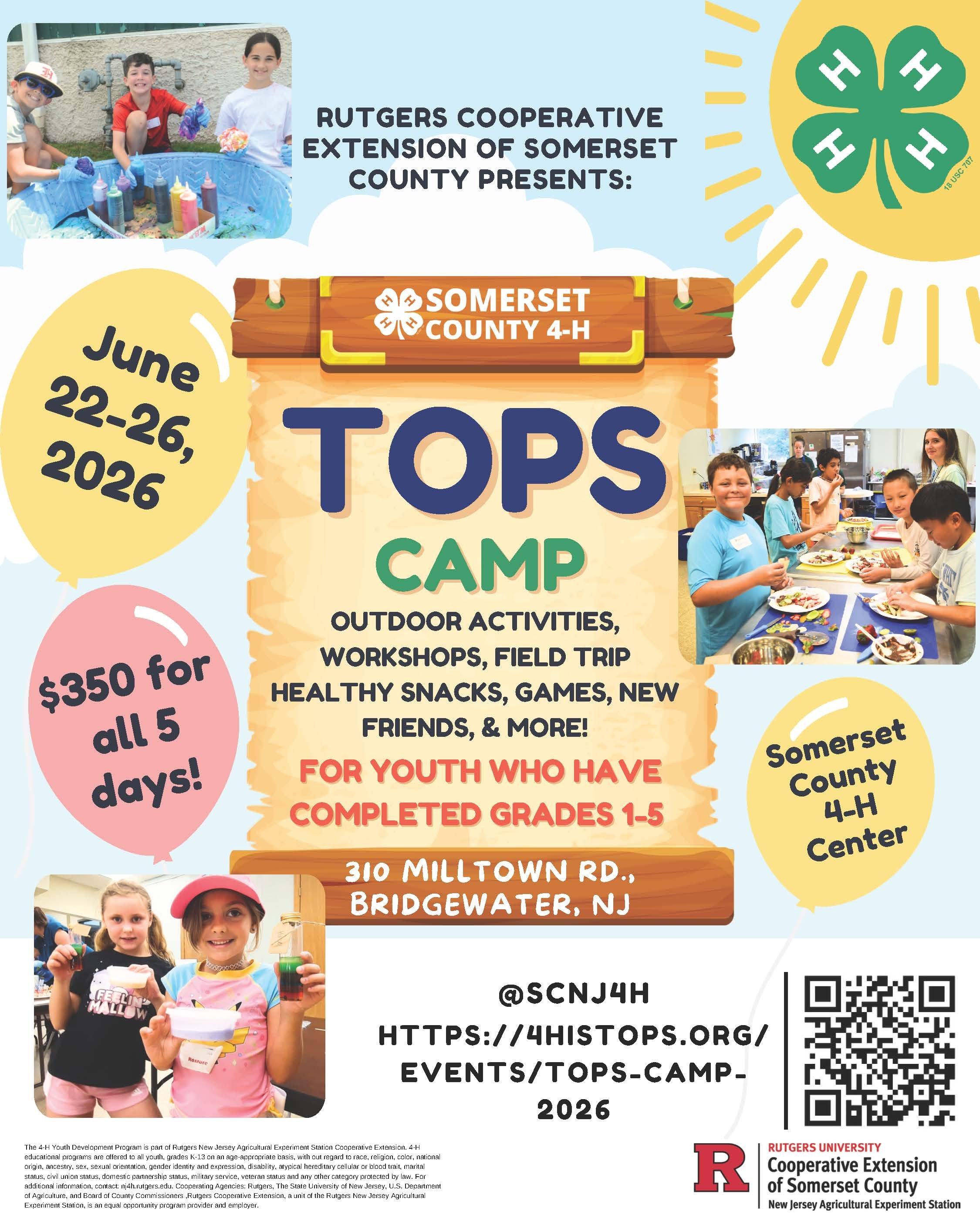 TOPS Camp 2026