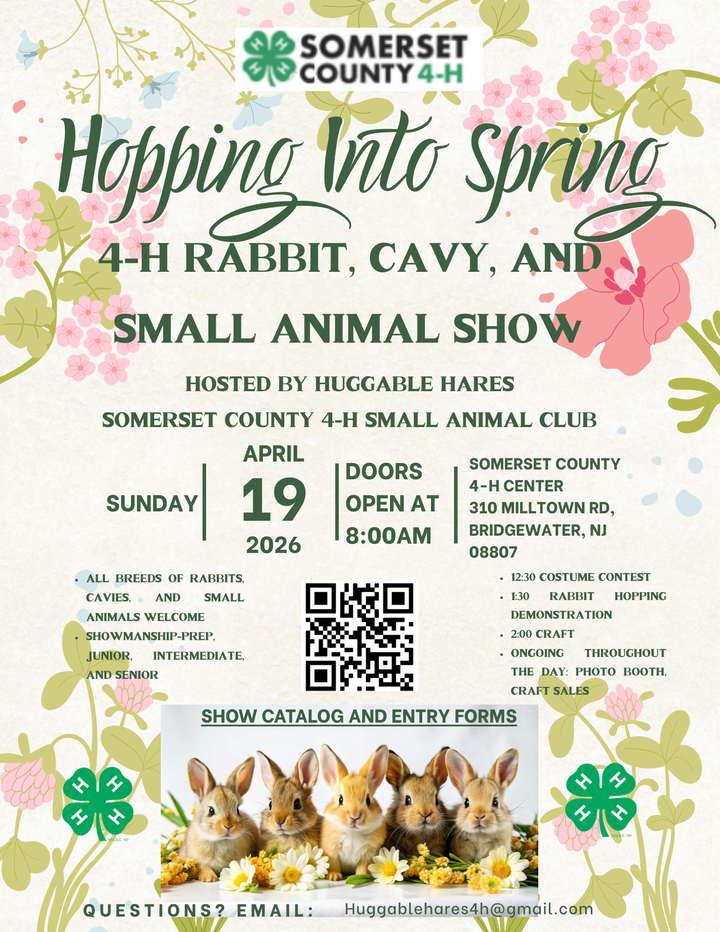 Hopping Into Spring: 4-H Rabbit, Cavy, and Small Animal Show