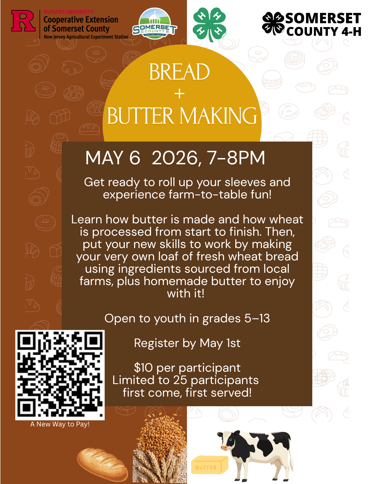 4-H Bread &amp; Butter Making Event